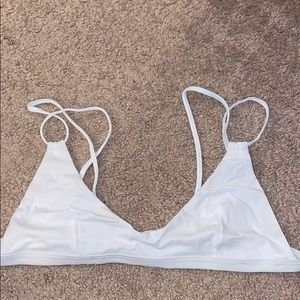 White misguided Bikini Top